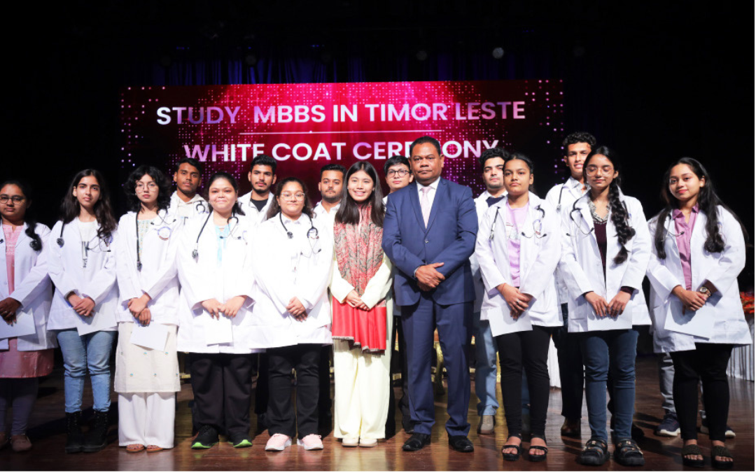 Audience at White Coat Ceremony